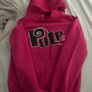 Jerzees Vibrant Pink Hoodie